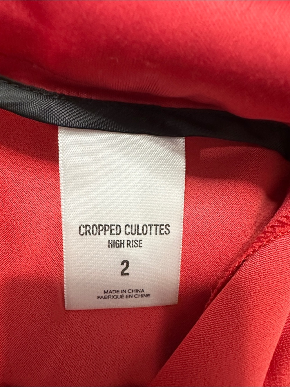 Express High Rise Culottes - Picture 4 of 4